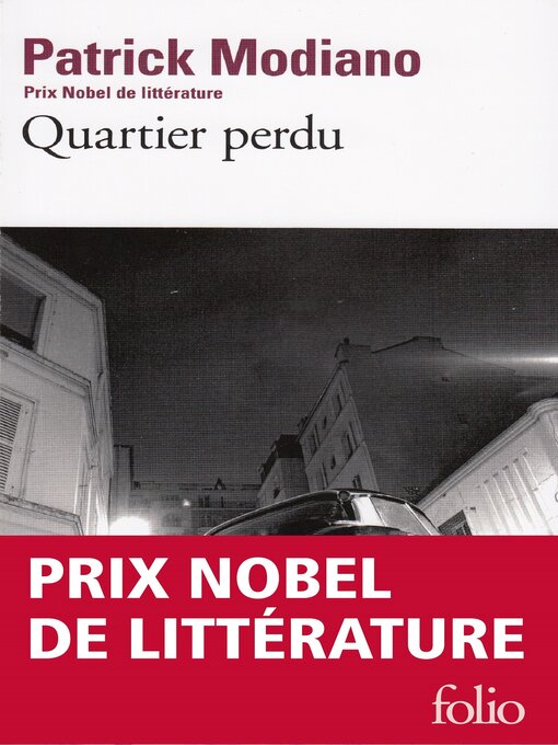 Title details for Quartier perdu by Patrick Modiano - Available